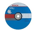 Bosch CC1M800 8-Inch by 1/8-Inch A24R-BF Grit Metal Cutting Abrasive Wheel with 5/8-Inch and Diamond Knockout Arbor, 25 Pack