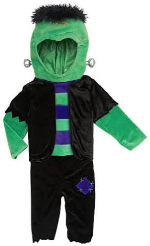 Koala Kids Toddler Boys Plush Green Monster Costume Frankenstein Jumper