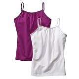 Girls' Cherokee® Pink/White Sleeveless Strappy Cami
