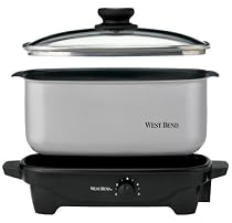 West Bend 84905 5-Quart Oblong-Shaped Slow Cooker