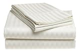 Cannon 420-Thread-Count Sateen Full Size Sheet Set, White