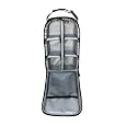 JL Childress Pack 'N Protect Tote for Glass Bottles and Jars, Black