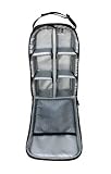JL Childress Pack 'N Protect Tote for Glass Bottles and Jars, Black