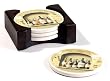 Chateau Margaux Absorbent Coasters - Set of 4