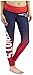 NFL New England Patriots Gradient Print Legging, Blue, Medium