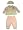 Beyond Basics Kids - Newborn Baby Girls Long Sleeved Velour Pant Set with Matching Cap, Pink (Size 6-9Months)