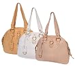 Adi Designs Urban Expressions Bowling Style Patent Handbag