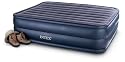 Intex Raised Downy Queen Airbed with Built-in Electric Pump