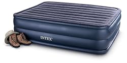 Intex Raised Downy Queen Airbed with Built-in Electric Pump