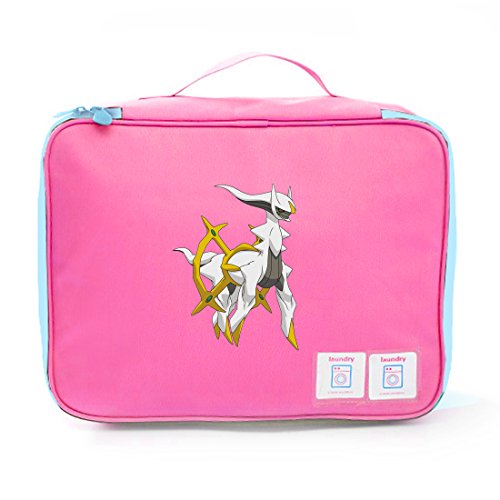 Aoapp Cartoon Pokemon Arceus Oxford Portable Storage Bags Travelling Cosmetics Organize Bag
