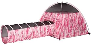 Pacific Play Tents Pink Camo Tent & Tunnel Combo #30470