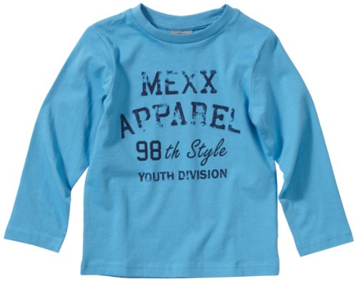 MEXX Jungen Langarmshirt K1RE9306, Gr. 110/116, Blau (436) Preisvergleich