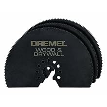 Dremel MM450B Multi-Max Wood Drywall Saw Blade, 3-Pack