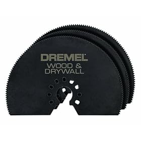 Dremel MM450B Multi-Max Wood Drywall Saw Blade, 3-Pack