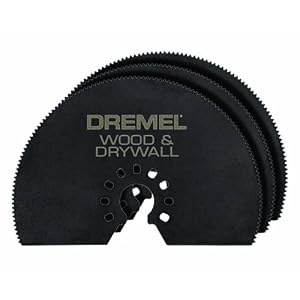 Dremel MM450B Multi-Max Wood Drywall Saw Blade, 3-Pack by 