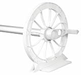 Hydro Tools 51205 20-Foot Long with 5-Inch Diameter Aluminum Cross Pool Heavy Weight Pole Set for In-Ground Pool