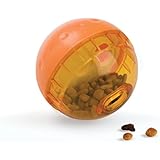 OurPets Smarter Toys Interactive IQ Treat Ball Dog Toy, 4 Inches (Colors may vary)