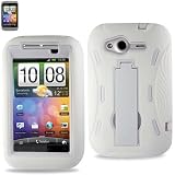 Super Cover/SLCPC06-HTCG13WH Silicone Case, Protector Cover Hard Case for HTC WILDFIRE S G13, White