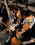 Autographed Phil Esposito Picture - Derek Sanderson & 8x10 - Autographed NHL Photos