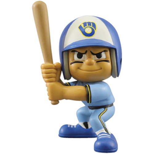 MLB Milwaukee Brewers Lil' Teammates Throwback Batter Figurine