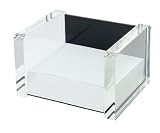 Produkt-Bild: Wedo 607001 - Acryl Zettelbox, glasklar schwarz