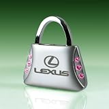 Lexus Pink Crystals Purse Key Chain