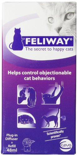 Feliway Super Jumbo Size Package Plug-In Diffuser with bottle-48 Milliliters Pack of 3