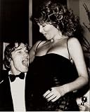 Arnold Schwarzenegger & Raquel Welch B&W 16x20 Photo, Image, Picture, photograph, sexy, pic