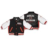 Harley Davidson Big Kids Varsity Jacket