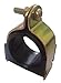 Cushioned Clamp, Electro Galvanized Gold