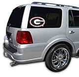 Georgia Bulldogs 8x6 Window Film