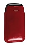 Cellular Line Universal-Tasche aus Kunstleder mit Lift-Strap, Innenma� BxHxT 6x11,5x1cm rot