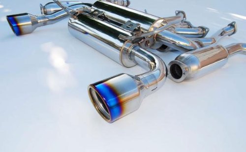 Invidia 02-08 Nissan 350Z Gemini Rolled Titanium Tipped Cat-Back Exhaust System