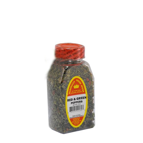 RED & GREEN SWEET BELL PEPPER FLAKES FRESHLY 