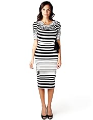 Per Una Striped Bodycon Dress