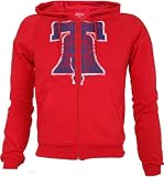 Philadelphia Phillies Majestic Select Cooperstown Official Logo Fashion Full-Zip Hooded Sweatshirt