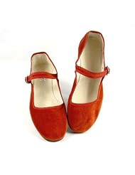 Samt-Ballerina CHINA FLAT terra