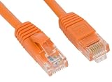 Cat5e Patch Cable Orange 1ft
