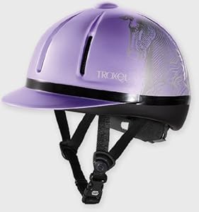 Troxel Legacy Schooling Helmet Medium Lavender Ant