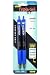 Vivo Triple Gel RT Pens, Retractable, 0.7 mm Fine Point, Blue Ink, 2-pack, 35022