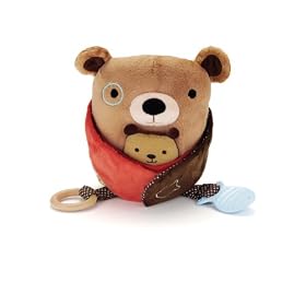 Skip Hop Hug and Hide Activity Toy, Bear: Baby