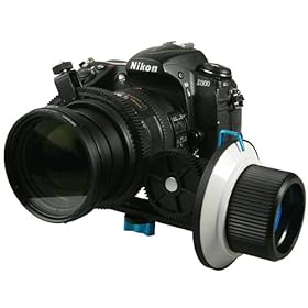 ePhoto DSLR On Camera Reversible Follow Focus w/ RS-Mount NO 15mm Rod needed by ePhotoInc FOLLOW2