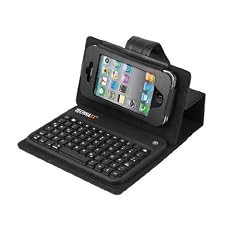 Technaxx Bluetooth Tastatur und Schutztasche f�r iPhone 4 (kompatibel mit iPad, Samsung Galaxy, Sony PS3, Symbian S60V3 und Windows Mobile 6.0)