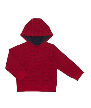 All over print hoody - red 12-18months
