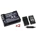 eForCity 2 x BLM-1 Battery+Charger Compatible with Olympus E-510 E-500 E-330