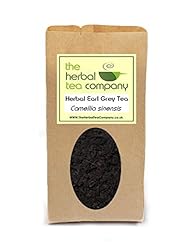 Health and Beauty: Lotus Root Nelumbo nucifera Earl Grey Tea Blend - With A Hint Of Mint - Free Infuser - Makes 60+ Cups - Mountain Fresh