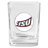 Set of 2 Iowa State Cyclones Square Shot Glass - NCAA College Athletics - Fan Shop