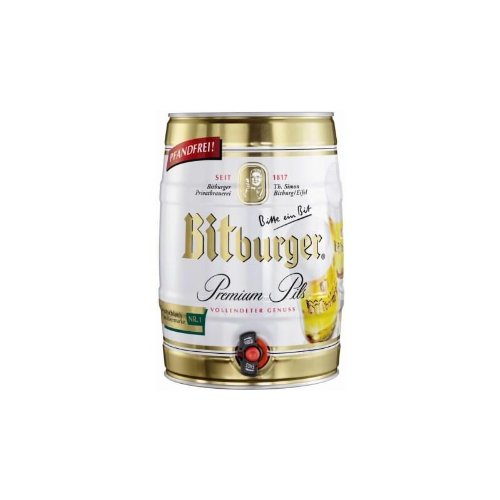 Bitburger Premium Pils Partyfass 5,00l Dose