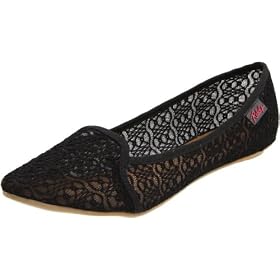 hai flat iron reviews Rebels Womens Santiago Ballet Flat