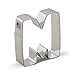 Ann Clark Letter M Cookie Cutter - 3 Inches - Tin Plated Steel